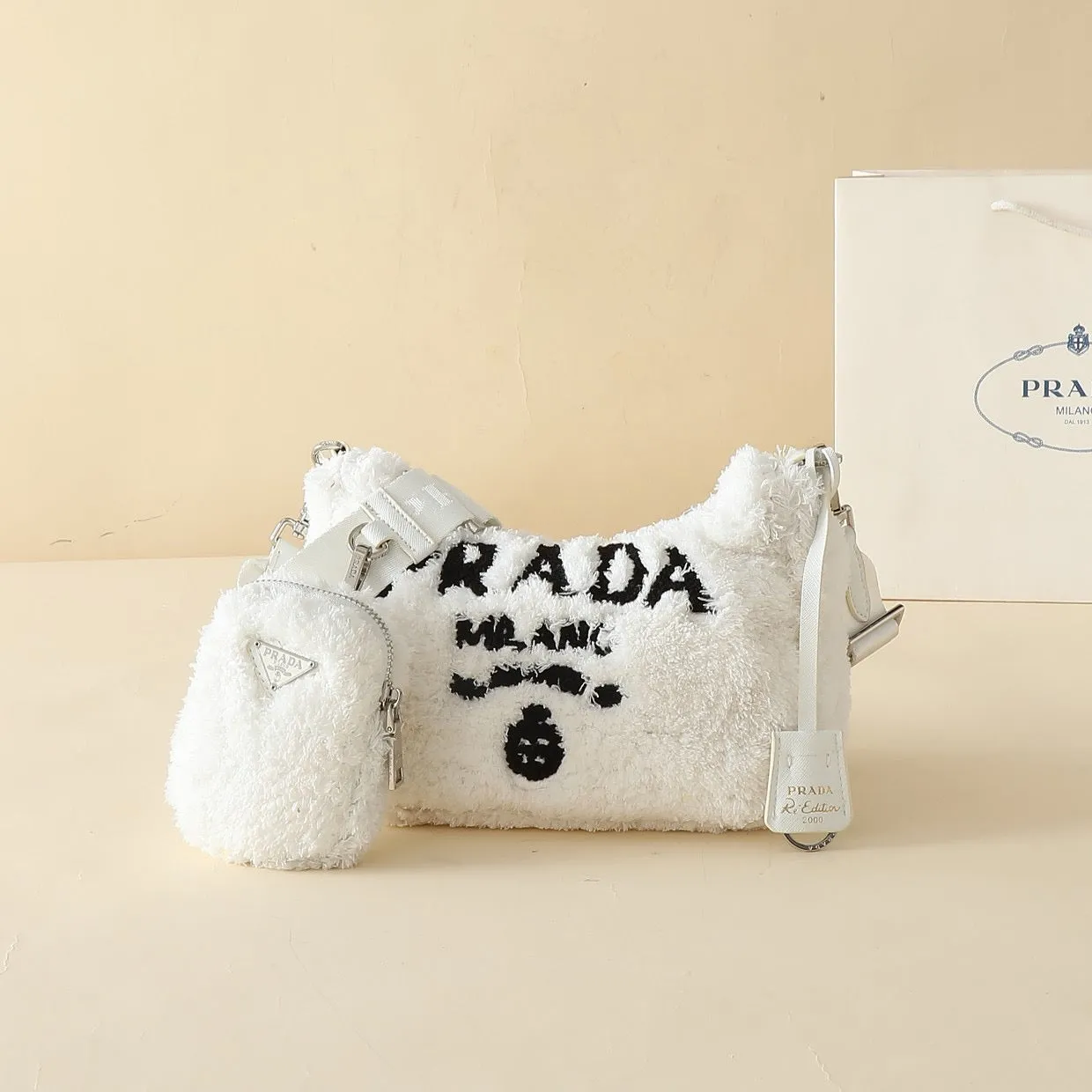 P Re-edition Terry Mini Bag