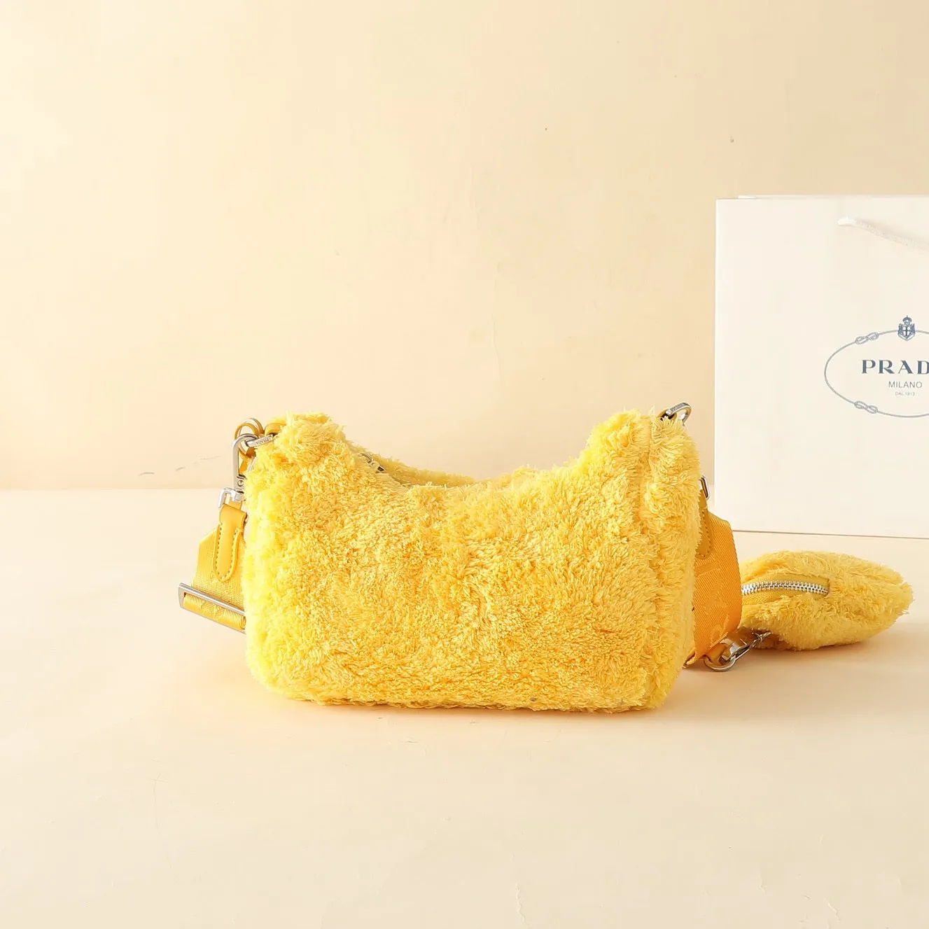 P Re-edition Terry Mini Bag