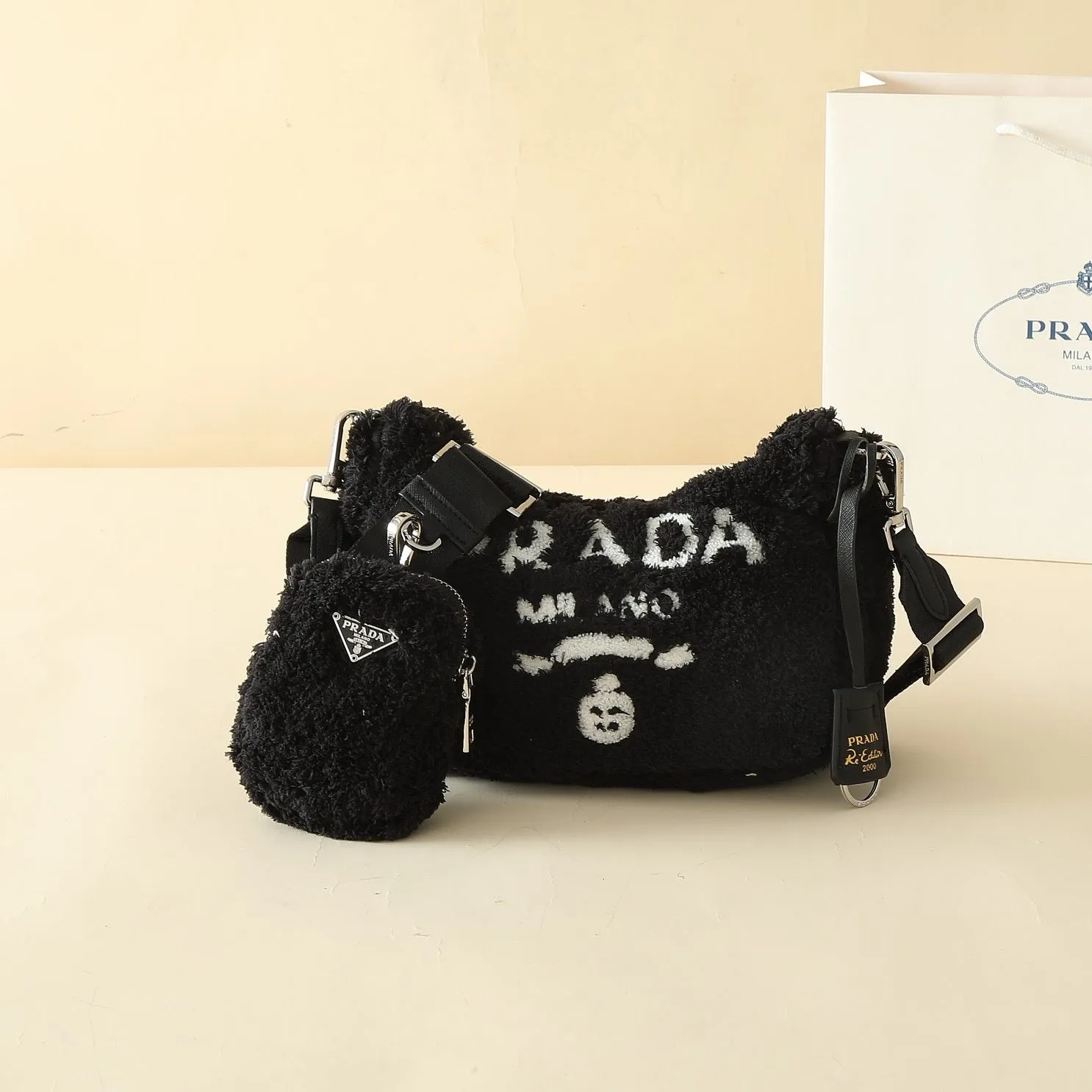 P Re-edition Terry Mini Bag