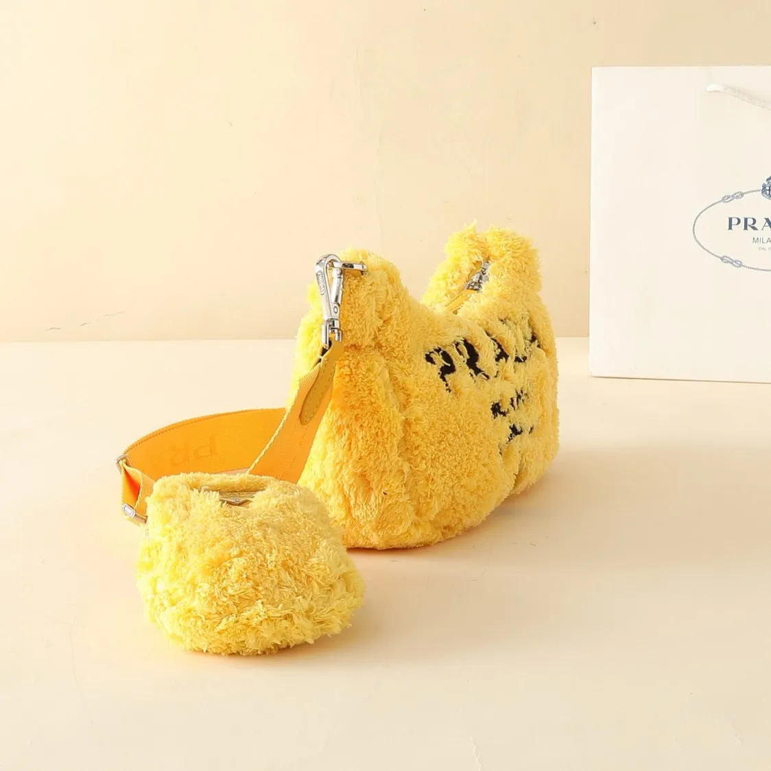 P Re-edition Terry Mini Bag