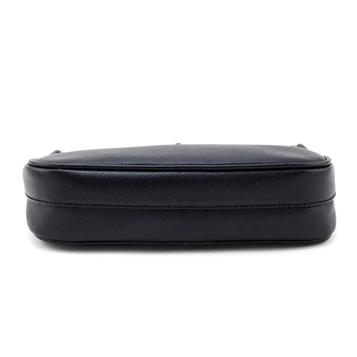 Prada Black Saffiano Lux Mini Shoulder Bag