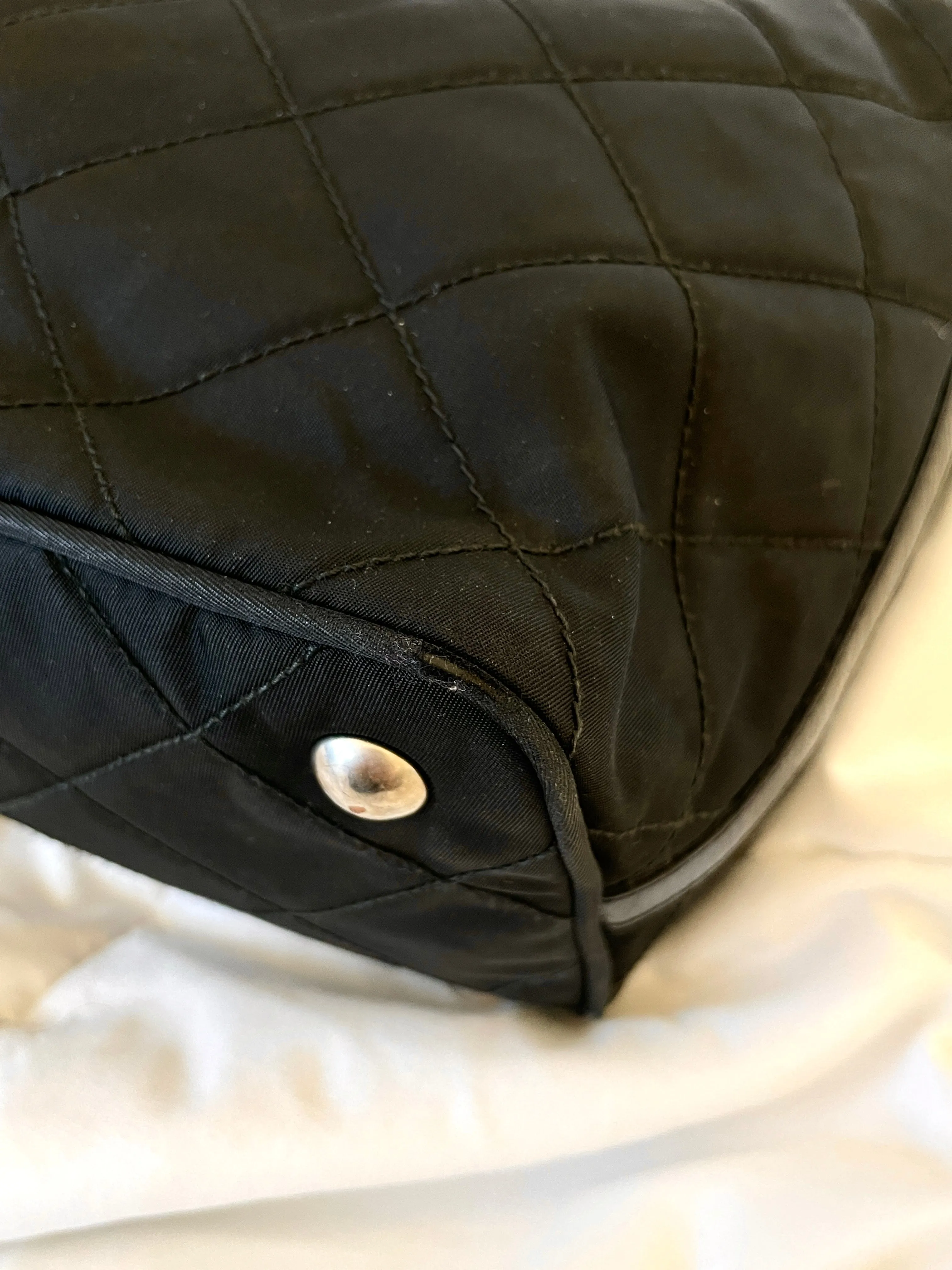Prada Nylon Quilted Hobo
