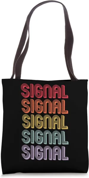 Signal Tote Bag