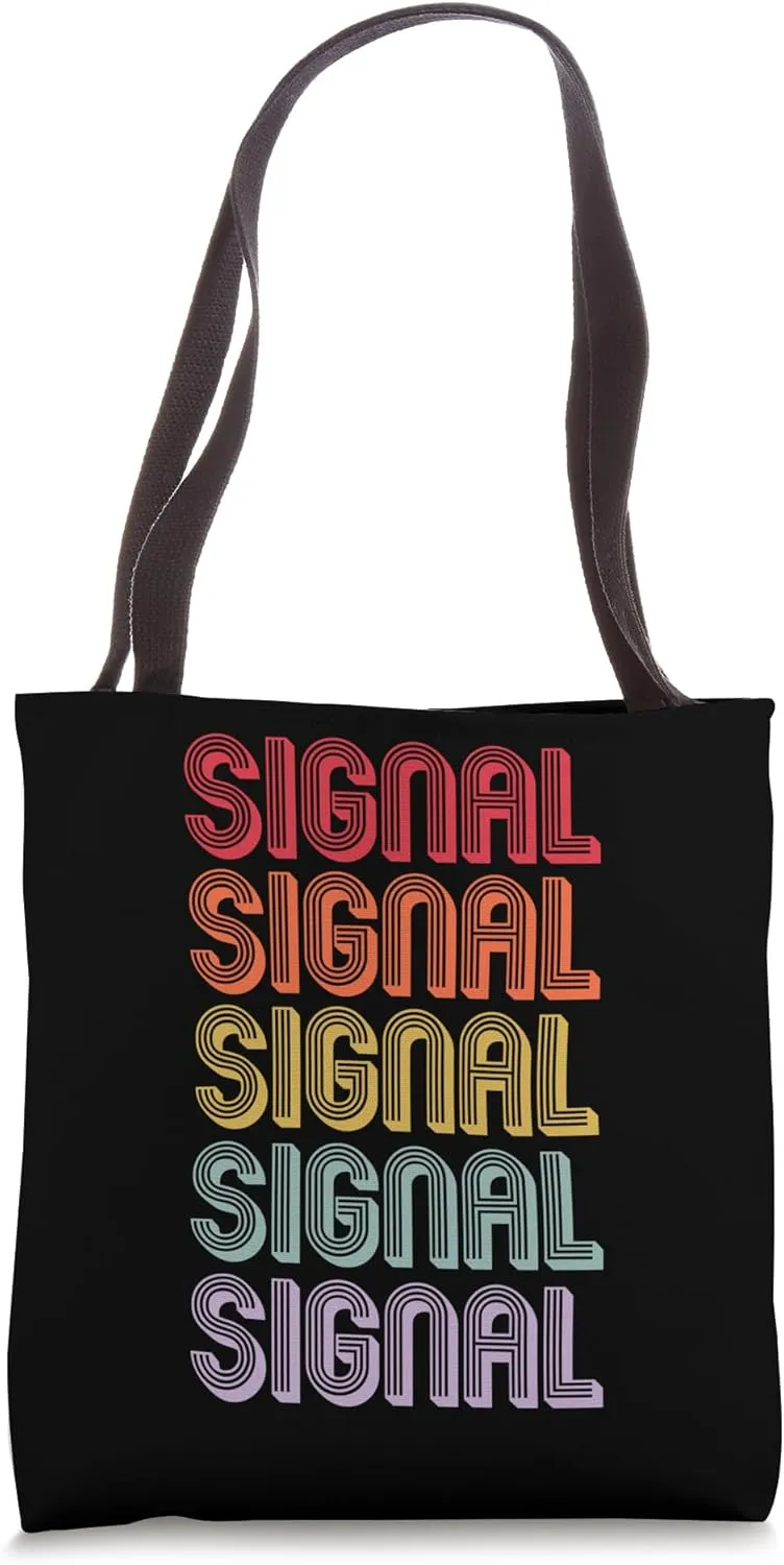 Signal Tote Bag