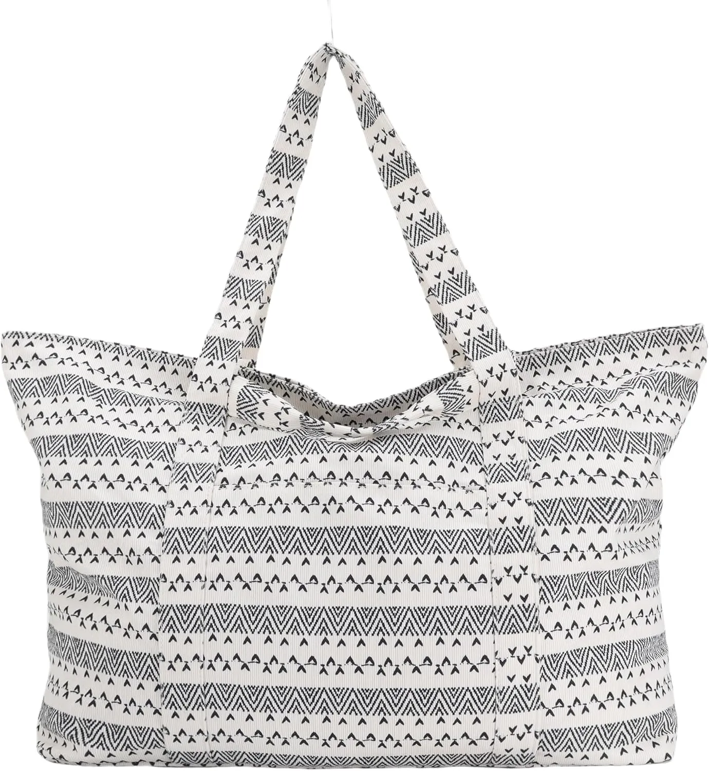 UERRUAM Huge Weekender Bag for Women Extra Large Corduroy Tote for 5 Nights Clothe,Overnight Travel,Road Trip,Beach,Grocery