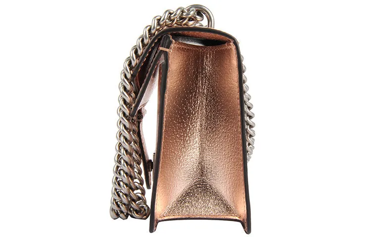 (WMNS) GUCCI SS21 DionysusSeriesSingleShoulderMessengerChain Rose Golden 499623-1TRBR-8373